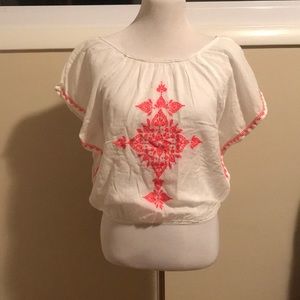 Cute boho top .  Size XS.  NWOT
